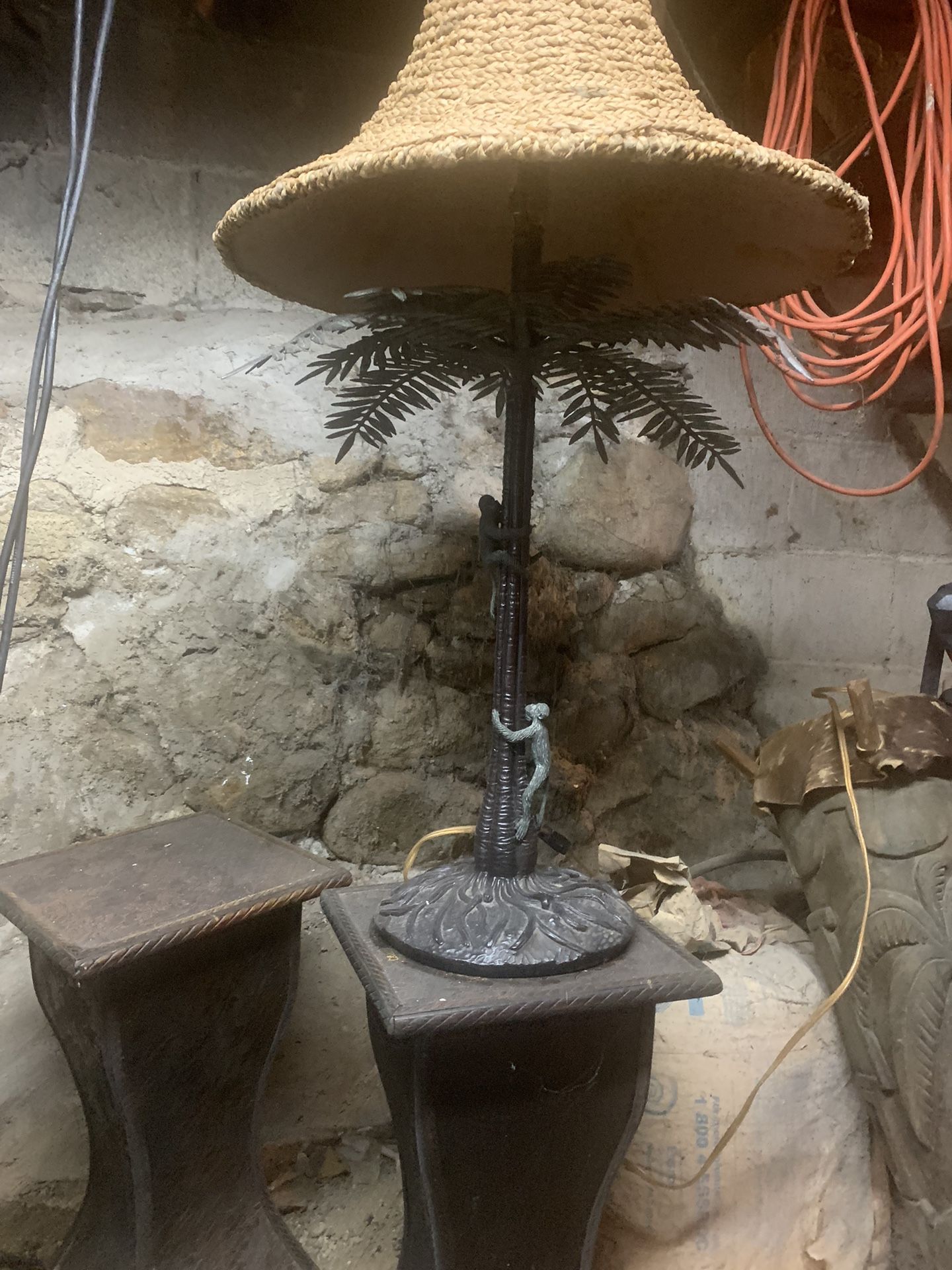 Maitland smith, brass lamp