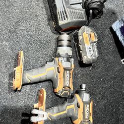 Ridgid Impact Driver/Drill Combo