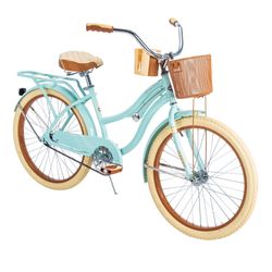 Huffy 24” Neil Lusso Girls Cruiser Bike Mint Green