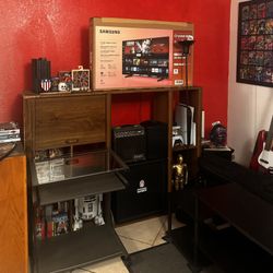 TV Stand/Shelf [Oak-Brown]