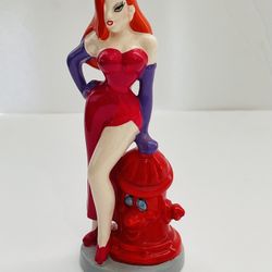 Jessica Rabbit Fire Hydrant Who Framed Roger Disney Japan Ceramic Figurine 