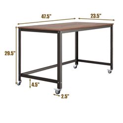 Metal Frame Computer Desk