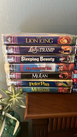 Disney VHS and CD Collection