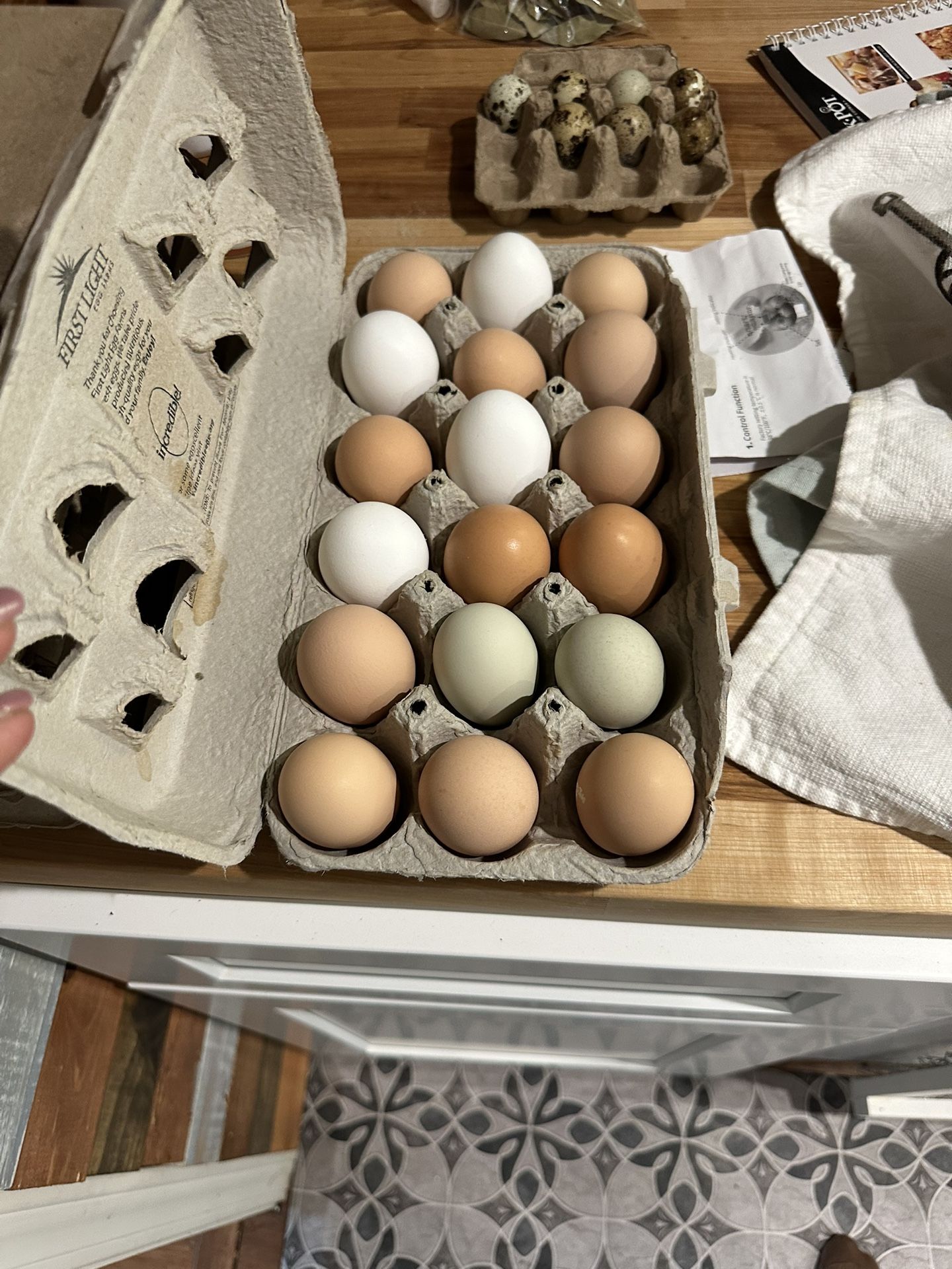 Farm Fresh Chicken & Quail Eggs