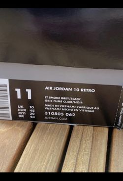 Jordan 10 size 11