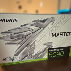 Gigabyte AORUS GeForce RTX 5090 MASTER ICE OC 32GB Graphics Card GPU