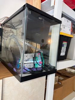 20 Gallon Aquarium with pump and filter