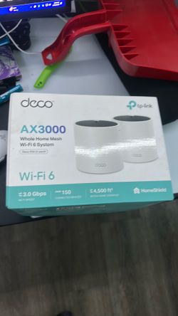 TP-Link Deco X55 AX3000 WiFi 6 Mesh System - Covers up to 4500 Sq.Ft, Replaces Wireless Router and Extender, 3 Gigabit Ports per Unit, Supports Ethern