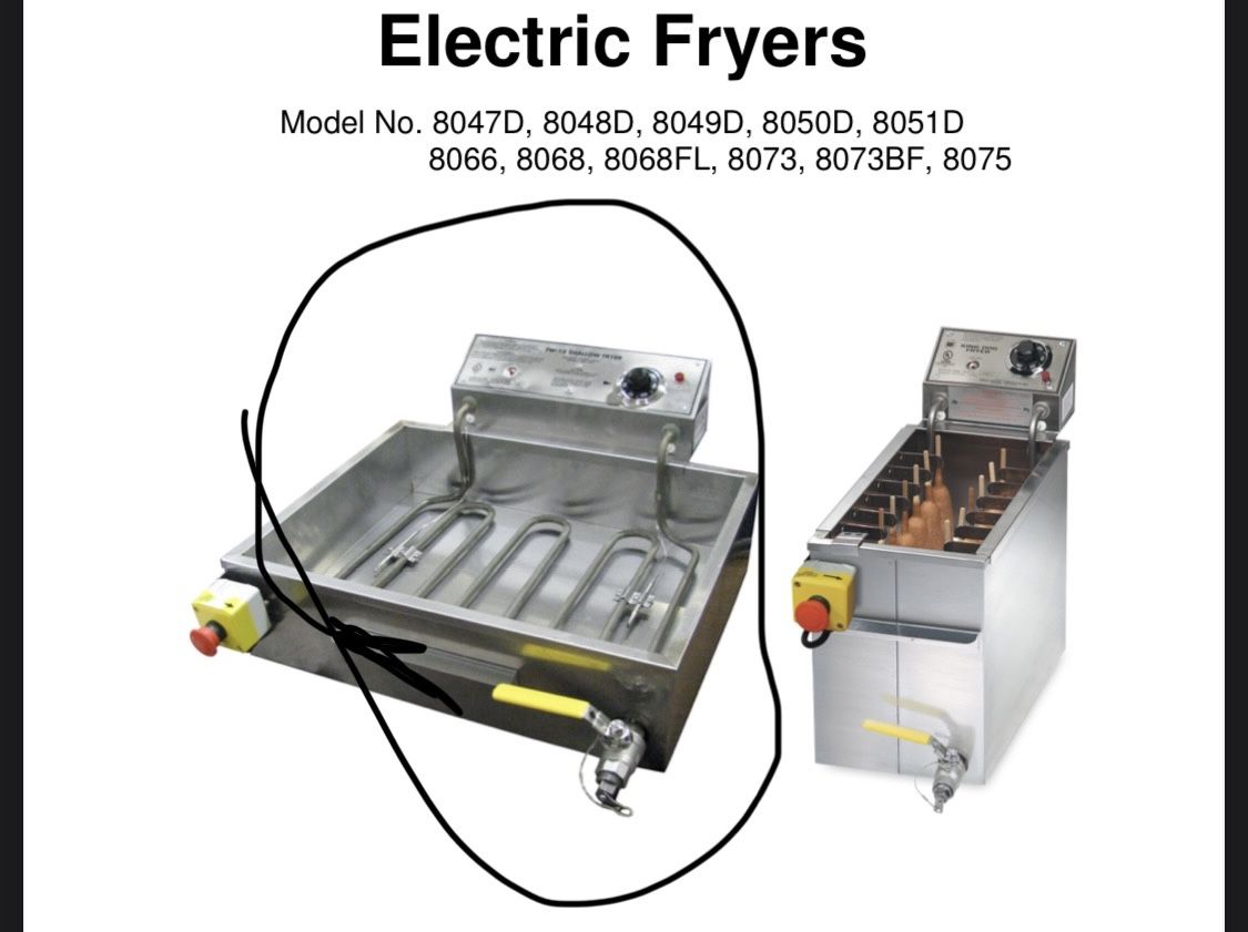 Gold Medal Fryer Head/ Funnel Cake