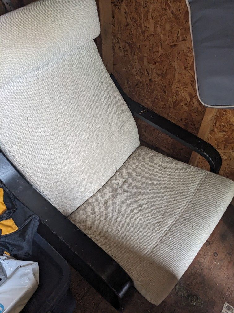 Free Ikea Chair Cream And Black