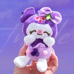 Kuromi Plush Keychain 