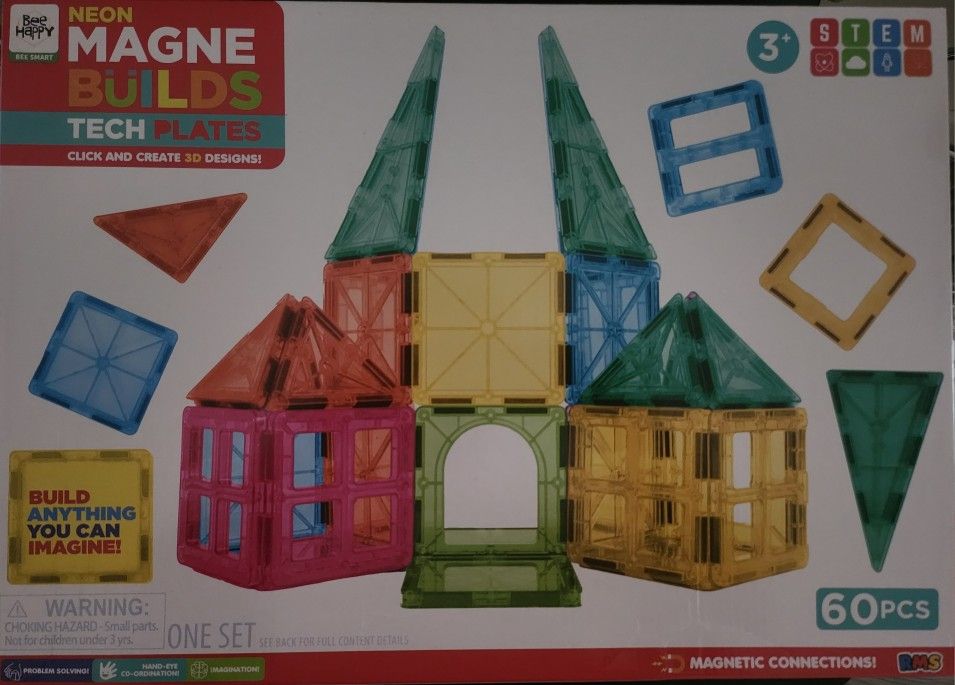 Magne Builds Magnetic Tiles