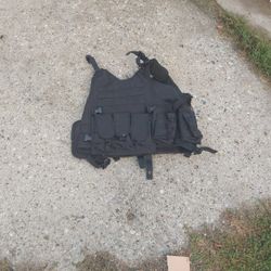 Genuine Bullet Proof Plate Carrier-adult Large (Does Not Come With Bulletproof Plates)