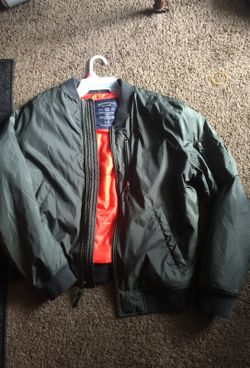 American Eagle Bomber Jacket size Large