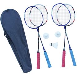 KLB Sport Height Adjustable Portable Volleyball Badminton Tennis Net Set with Stand/Frame for Adults