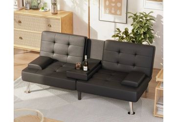 Black sofa bed