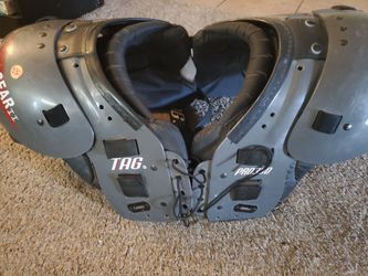 XL Football Pads with Practice Jersey