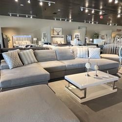 Grey 4PC Sectional
