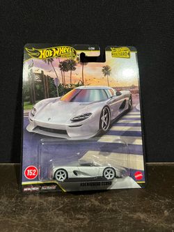 2026 Hot Wheels Boulevard Premium Koenigsegg CC850 Silver #152 Real Riders