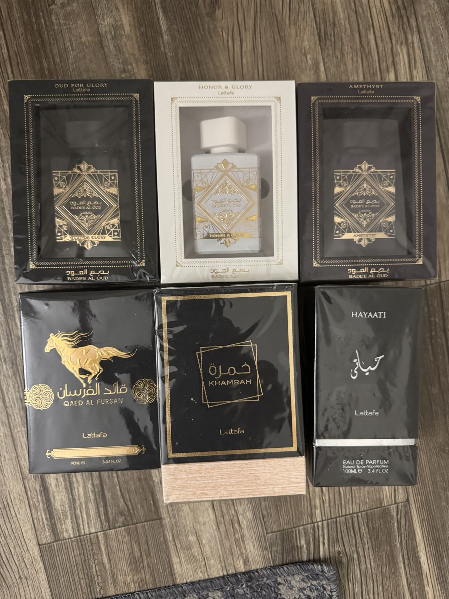6 Fragrance For Men 100%! Original