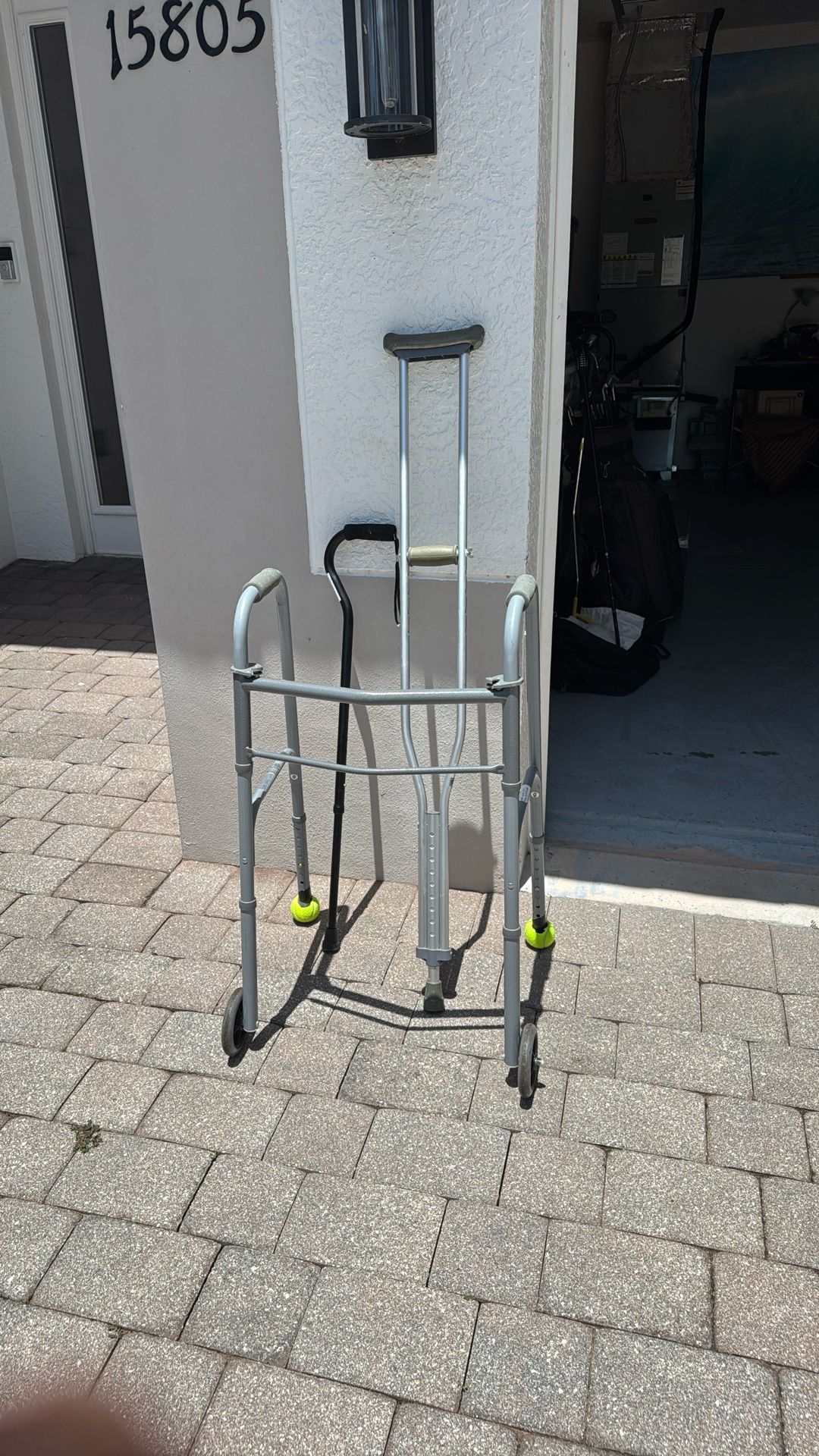 Golf Clubs; Walker,crutches,cane