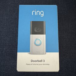 Ring Doorbell 3 with Wall Mount