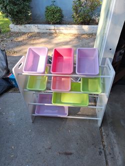 Girls Cubby Organizer
