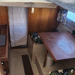 25 Foot Coronado Sailboat with Toilet & Kitchen