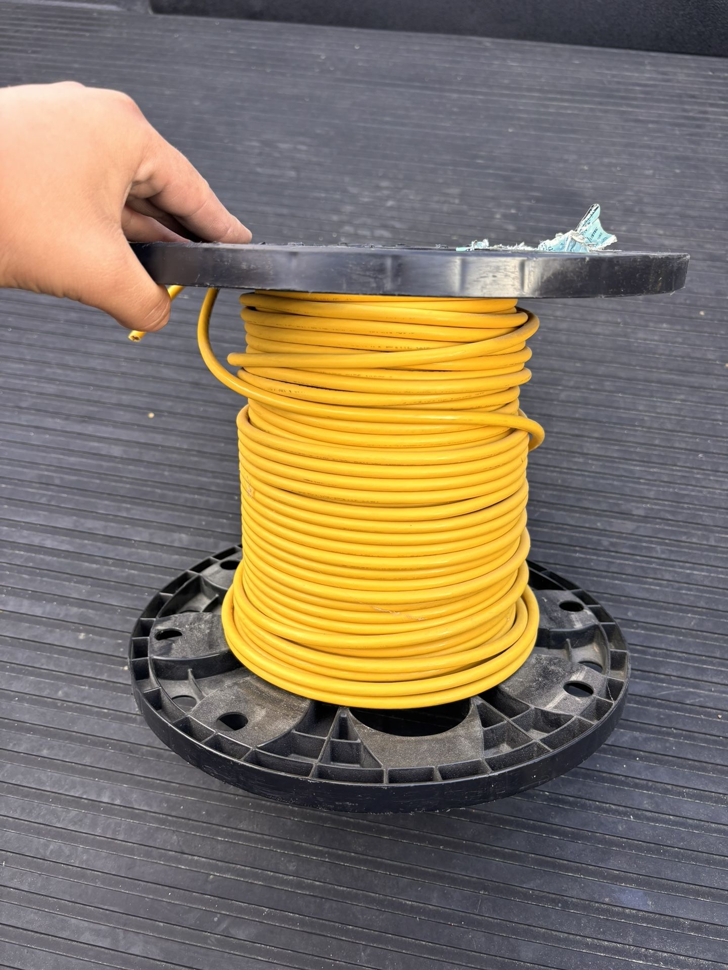 Yellow Copper building wire