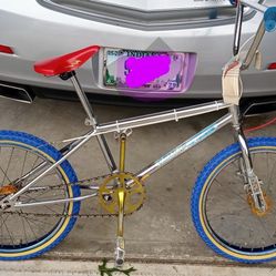 1985 Vintage BMX bike + Vintage Parts RARE