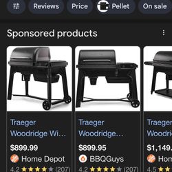 Brand New Traeger Wood-Fired Grill – TFB86MLH Woodridge  STILL IN BOX