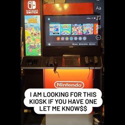 Nintendo kiosk