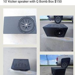 QBomb Box w Speaker 