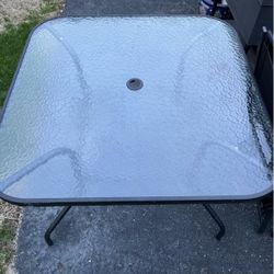 Outside patio set