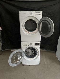 LG washer and dryer