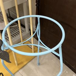 Really nice blue plant stand 