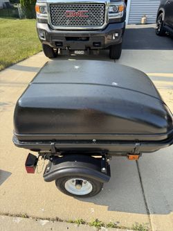 Motorcycle Tag Along Trailer.