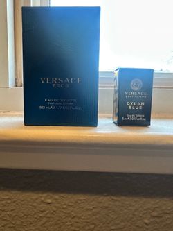 Versace Eros + Dylan Blue Cologne Set