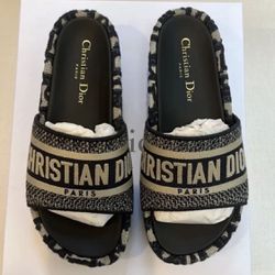 Christian Dior Oblique Slides