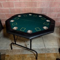 Poker table