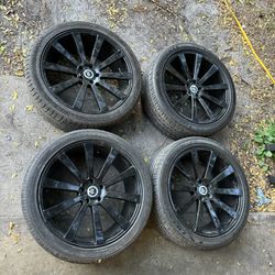 22” Spec 1 Rims and tires