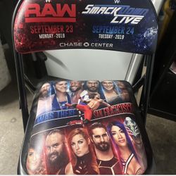 WWE Smackdown Chair From Chase Center 
