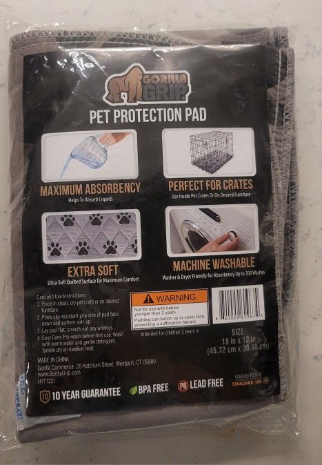 Nonslip Washable Pet Crate Mats