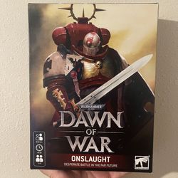 Warhammer 40k Dawn of War Onslaught Board Game New Sealed