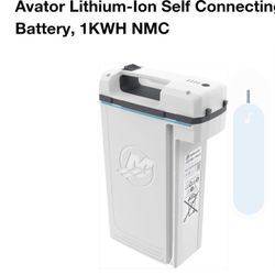 Avator lithium-ion Self Connect  Battery With Charger