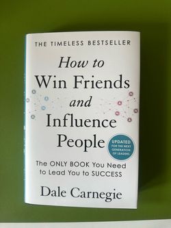 Hardcover book How To Win Friends And Influence People, New Revised Version