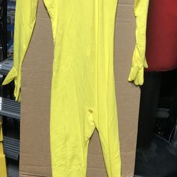 Yellow Full Body Suit