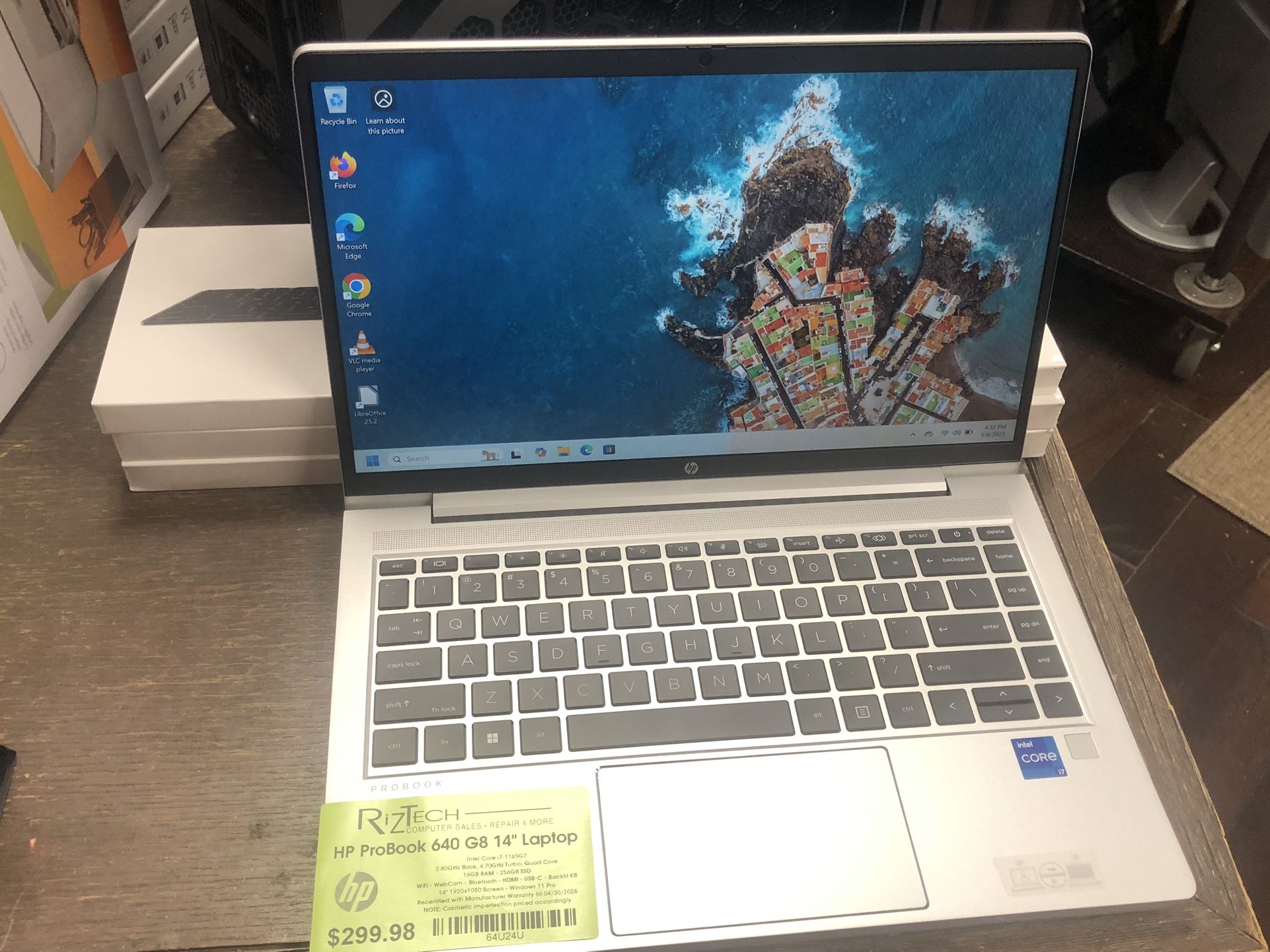 HP ProBook 640 G8 14" Laptop – $299.98