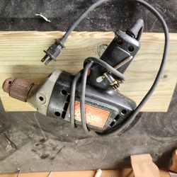 Craftsman 3/8 Drill With Chuck Key Cash Only