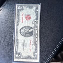 2 Dollar Bill 1953B  Red Note 